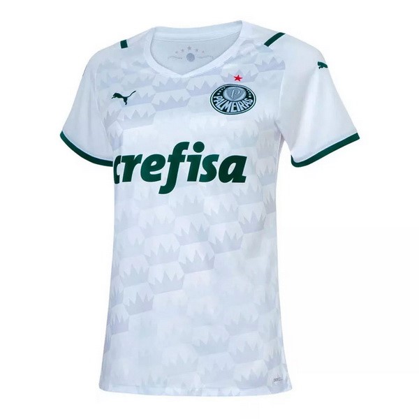 Camiseta Palmeiras Replica Segunda Ropa Mujer 2021/22 Blanco